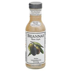 Briannas Dressing Home Style Vinaigrette Italian - 12 Fl. Oz.