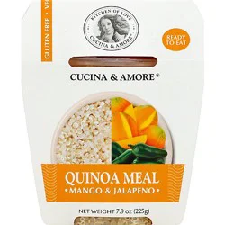 Cucina & Amore Quinoa Meal Mango & Jalapeno Box - 7.9 Oz