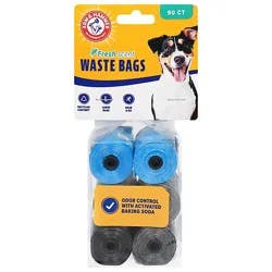 Arm & Hammer Waste Bag Refill Odor Control With Baking Soda Bag - 90 Count