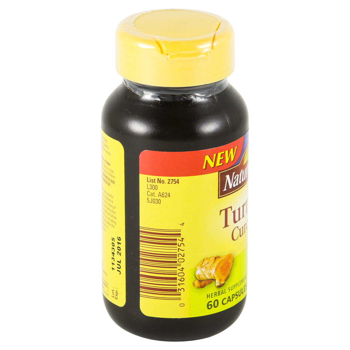 slide 3 of 4, Nature Made Turmeric Curcumin 500mg Supplements for Antioxidant Support Capsules - 60ct, 60 ct