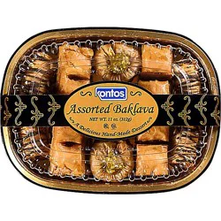 Kontos Baklava Pastry Asstd - 11 Oz