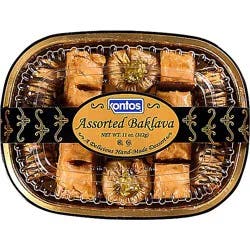 Kontos Baklava Pastry Asstd - 11 Oz