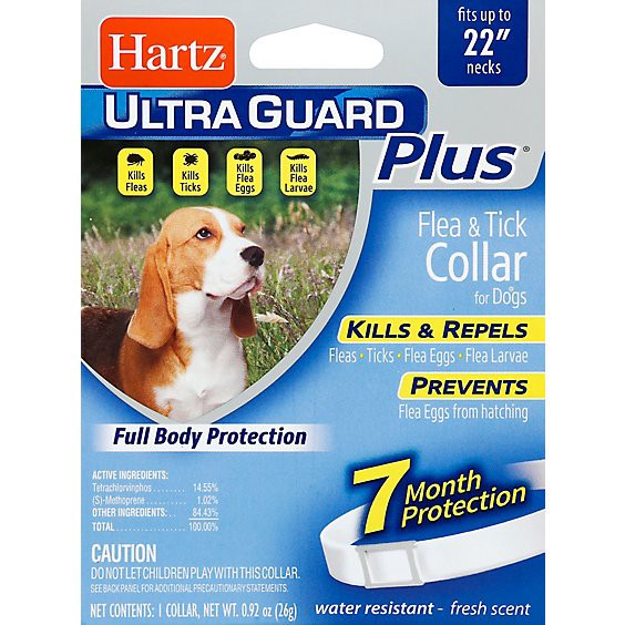 slide 1 of 1, Hartz Mountain Control Flea Collar Dog - Each, 1 ct