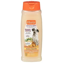 Hartz Groomers Best Soothing Oatmeal Shampoo Extra Gentle Bottle - 18 Fl. Oz.