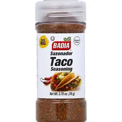 Badia Seasoning Taco - 2.75 Oz