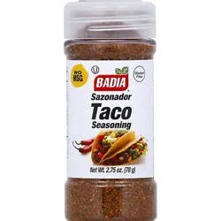 Badia Seasoning Taco - 2.75 Oz