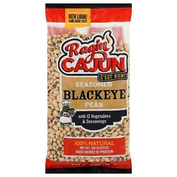 Ragin' Cajun Seasoned Blackeye Peas - 16 Oz
