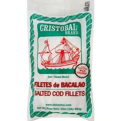 Cristobal Chice Boned Cod - 16 Oz