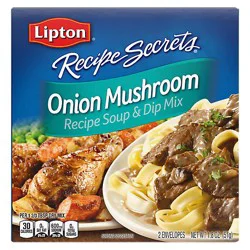 Lipton Recipe Secrets Recipe Soup & Dip Mix Onion Mushroom 2 Count - 1.8 Oz