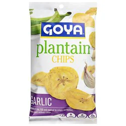 Goya Plantain Chips Garlic - 5 Oz