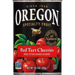 Oregon Fruit Products Red Tart Cherries Pitted In Water - 14.5 Oz