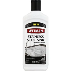 Weiman Cleaner &amp; Polish Stainless Steel Sink - 8 Fl. Oz.
