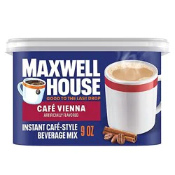Maxwell House International Vienna Caf-Style Instant Coffee Beverage Mix Canister - 9 Oz