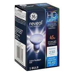 Ge Spot Light Reveal 45 Watt - Each
