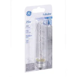 Ge Bulb Tubular Appliance Frstd Clr 25 W - Each