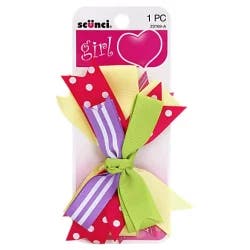 Scunci Bow Salon Clip - Each