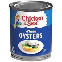 Chicken Of The Sea Oysters Whole - 8 Oz