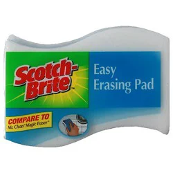 Scotch-Brite Easy Erasing Pad 4.4 X 2.6 X 0.9 Inch - 3 Count
