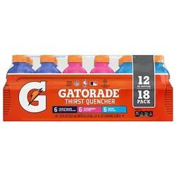 Gatorade Grape Strawberry Berry Sports Drink Variety Pack - 18 - 12 Fl. Oz.