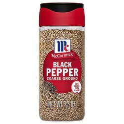 Mccormick Coarse Ground Black Pepper - 1.5 Oz