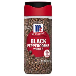 Mccormick Whole Black Pepper - 1.87 Oz