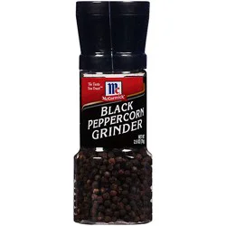 Mccormick Black Peppercorn Grinder - 2.5 Oz