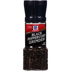 Mccormick Black Peppercorn Grinder - 2.5 Oz