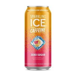 Sparling Ice + Caffeine Watermelon Lemonade Sparkling Water - 16 Fl Oz