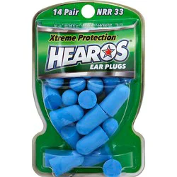 Hearos Ear Plugs Xtreme Protection - 14 Count