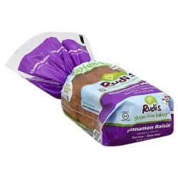 Rudisbakery Sandwich Bread Gluten Free Cinnamon Raisin