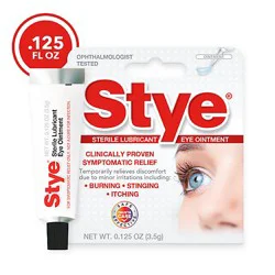 Stye Eye Ointment Sterile Lubricant - 0.125 Oz