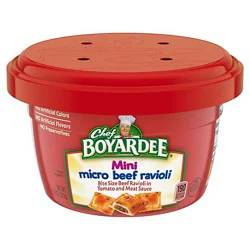 Chef Boyardee Mini Micro Beef Ravioli Microwave Bowl - 7.5 Oz