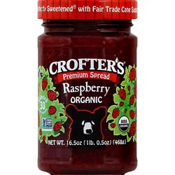 Crofters Premium Spread Organic Raspberry - 16.5 Oz