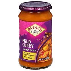 Pataks Mild Curry Sauce - 15 Oz