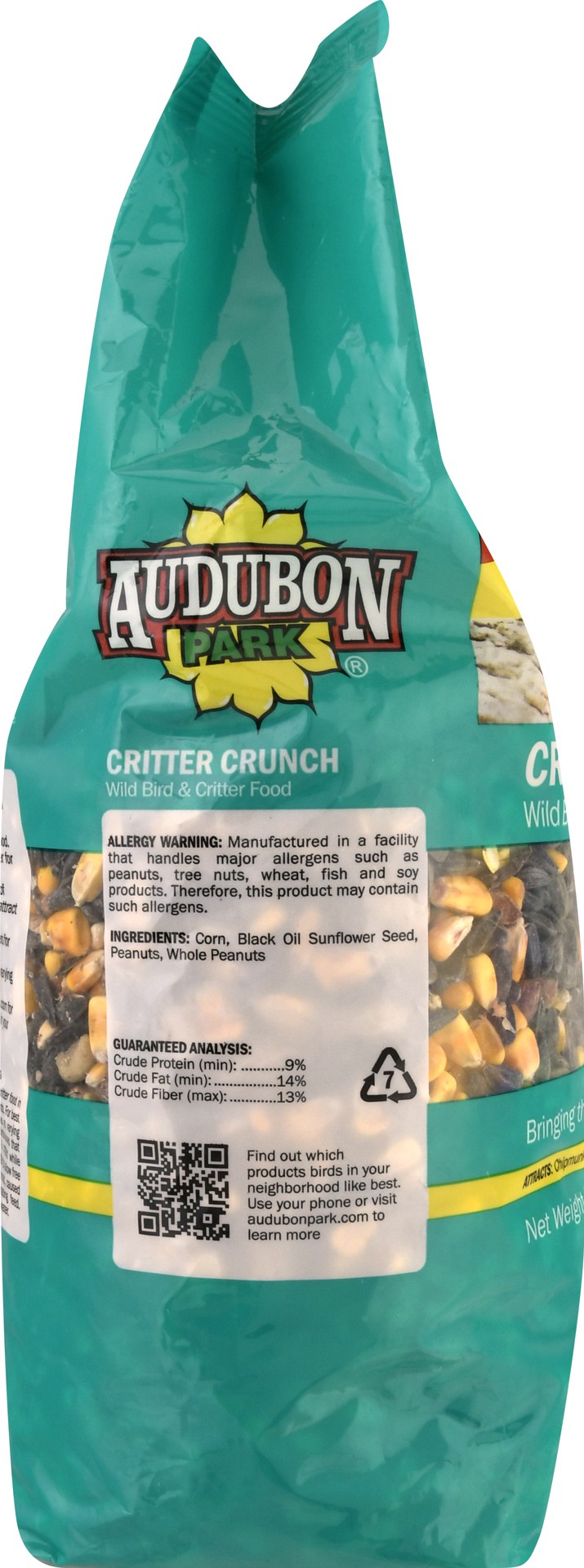 slide 5 of 10, Audubon Park Wild Bird & Critter Food Critter Crunch Bag - 5 Lb, 5 lb