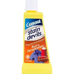 Carbona Stain Devils Stain Remover Rust & Perspiration Bottle - 1.7 Fl. Oz.
