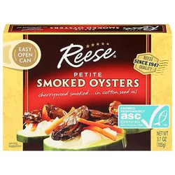 Reese Oysters Smoked Petite - 3.70 Oz