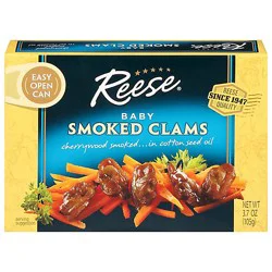 Reese Clams Baby Smoked - 3.66 Oz