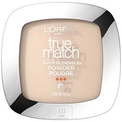 L'oreal Paris True Match Super-Blendable Oil Free Makeup Powder N1 Light - 0.33 Oz