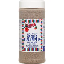 Fiesta Ground Black Pepper - 8 Oz