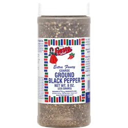 Fiesta Coarse Ground Black Pepper - 8 Oz