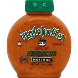 Inglehoffer Mustard Extra Hot Sriracha - 10 Oz