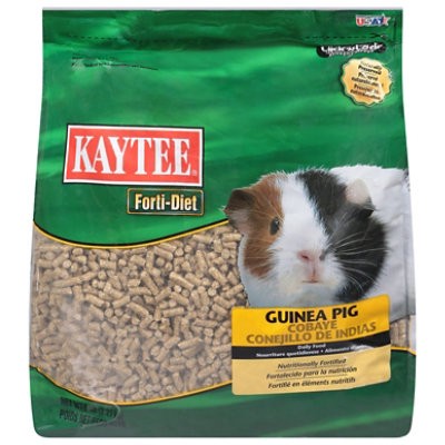 slide 1 of 1, Kaytee Forti-Diet Pet Food Guinea Pig With Vitamin C Bag - 5 Lb, 5 lb