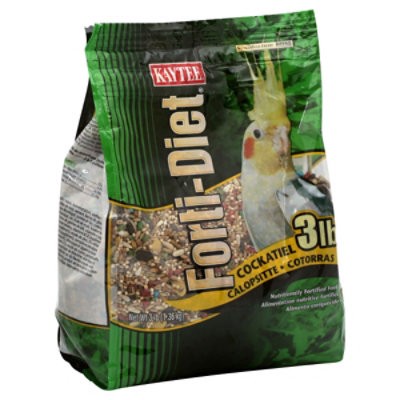 slide 1 of 1, Kaytee Forti-Diet Pet Food Cockatiel Bag - 3 Lb, 3 lb
