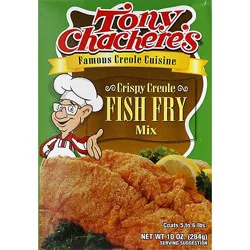Tony Chacheres Fish Fry Mix Crispy Creole - 10 Oz