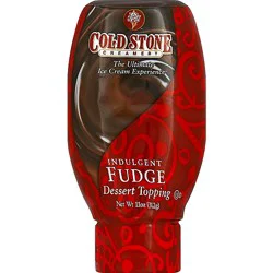 Cold Stone Creamery Dessert Topping Indulgent Fudge - 11 Oz