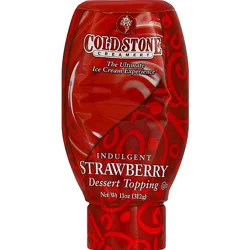 Cold Stone Creamery Dessert Topping Indulgent Strawberry - 11 Oz
