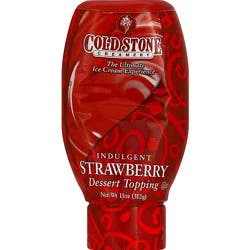 Cold Stone Creamery Dessert Topping Indulgent Strawberry - 11 Oz