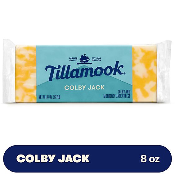 slide 1 of 12, Tillamook Colby Jack Cheese - 8 Oz, 8 oz