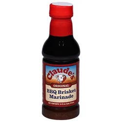 Claudes Marinade Sauce Barbeque Brisket - 16 Fl. Oz.